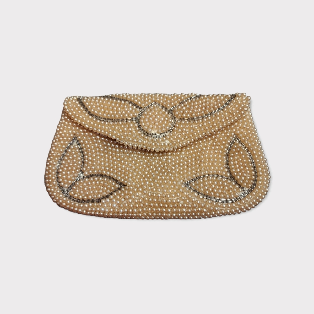Vintage pearl clutch‎